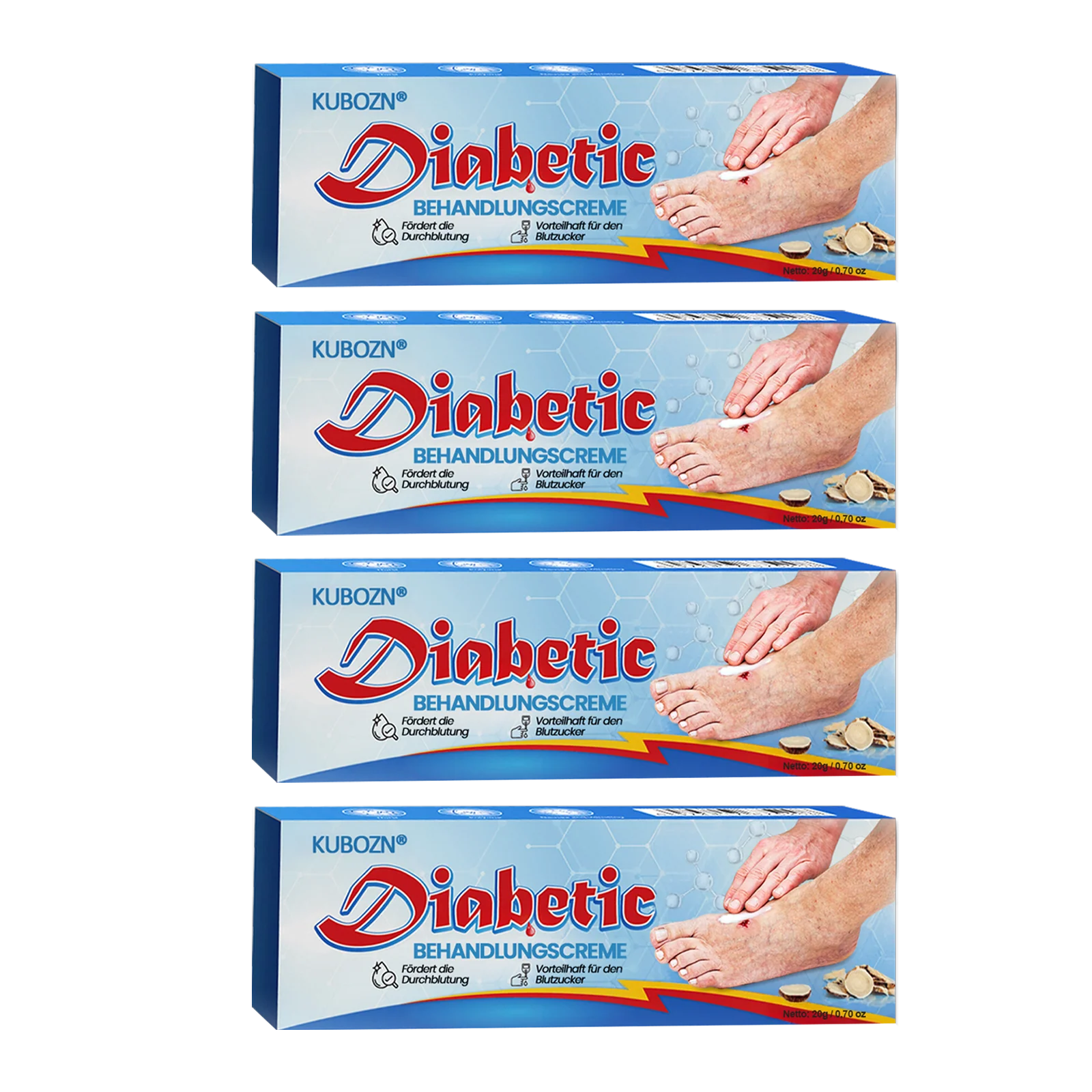 KUBOZN® VitaGluco Diabetes-Behandlungssalbe🌿 Dermatologisch getestet & empfohlen - Image 10