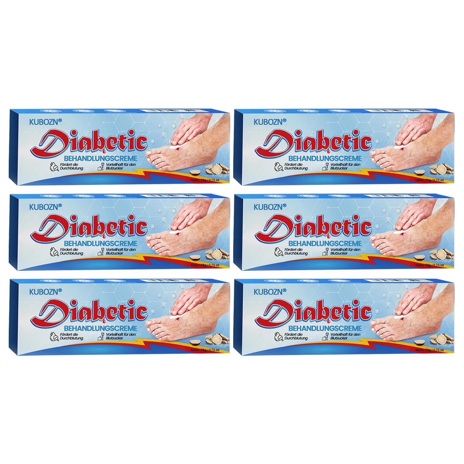 KUBOZN® VitaGluco Diabetes-Behandlungssalbe🌿 Dermatologisch getestet & empfohlen - Image 11