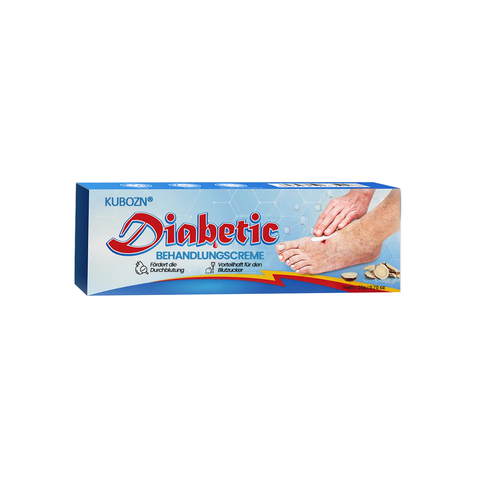 KUBOZN® VitaGluco Diabetes-Behandlungssalbe🌿 Dermatologisch getestet & empfohlen - Image 9