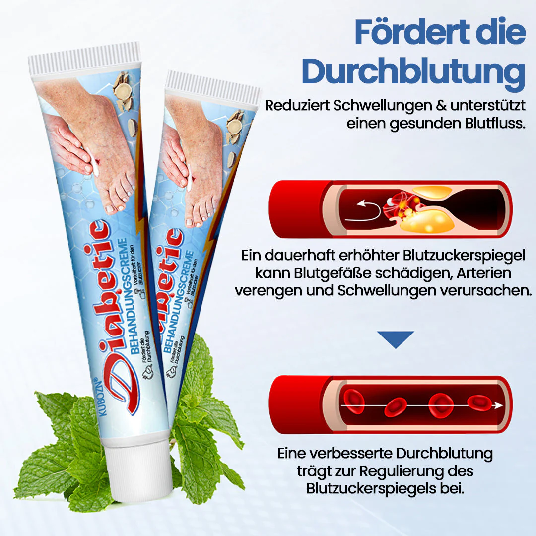 KUBOZN® VitaGluco Diabetes-Behandlungssalbe🌿 Dermatologisch getestet & empfohlen - Image 5