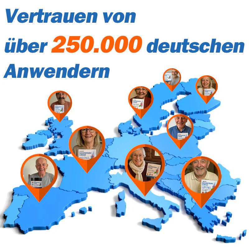 KUBOZN® Magnesium Creme – Spürbare Pflege & Entlastung für Muskeln & Gelenke | Hergestellt in Deutschland - Image 5
